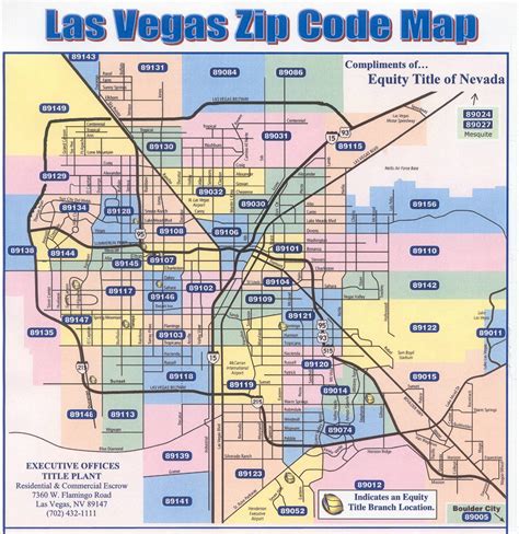 Training and Certification Options for MAP Las Vegas Map With Zip Codes